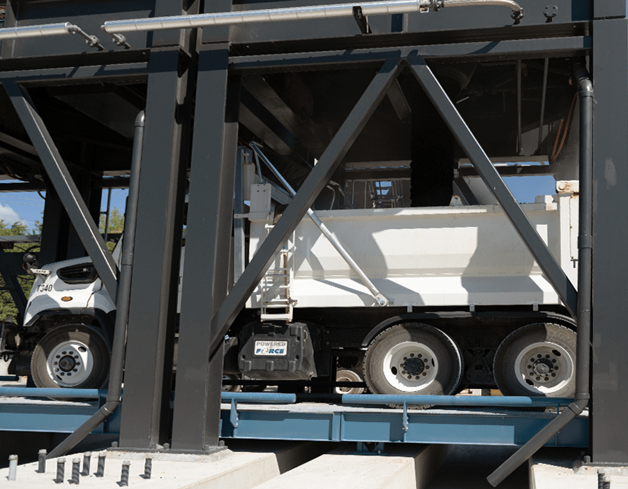 dropzone truck loading