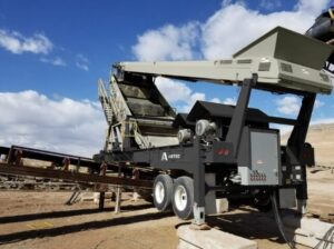 Astec high-frequency screen plant, PTSC2818VM