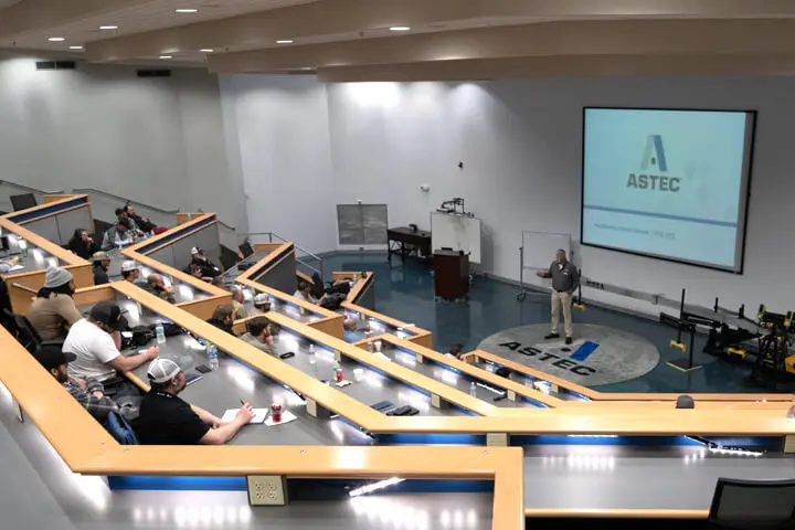 paving professionals workshop classroom