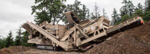 Étude de cas Close Quarters en-tête Concasseur à cône sur chenilles FT200CC