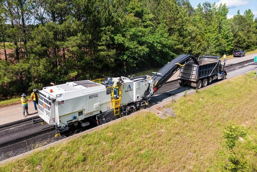 Roadtec SX-8 Soil Stabilizer/Reclaimer - ASTEC