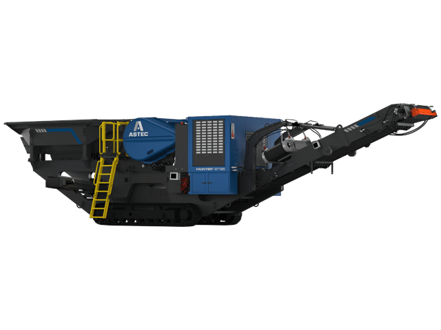 planta de britadeira e móvel Frontier GT125 voltado para a direita
