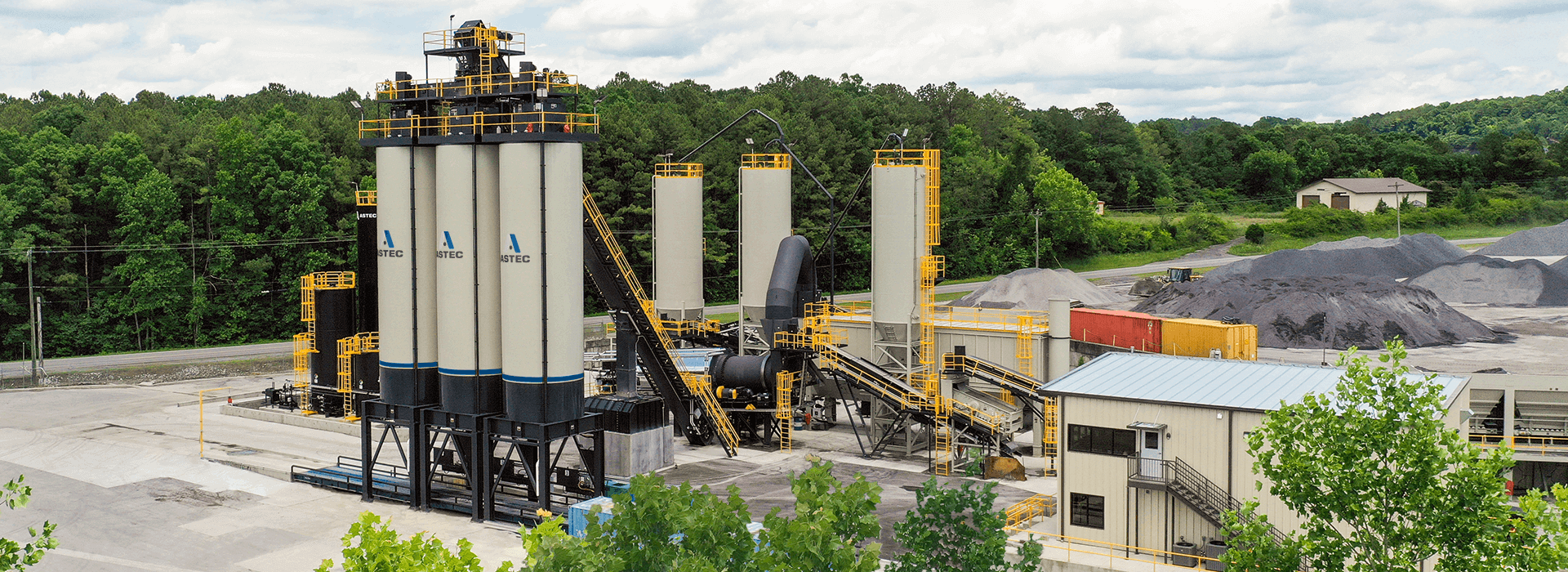 Long-Term Asphalt Storage Silo