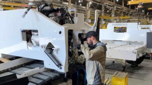 Jesse Cochran au travail