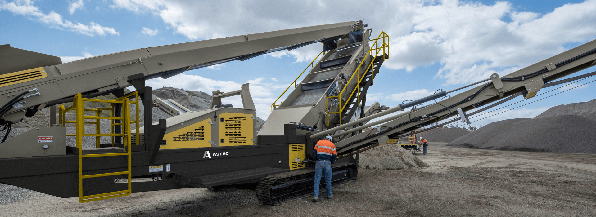 Mobile High Frequency Screen Plants