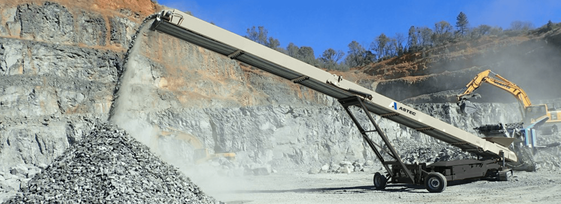 Mobile Radial Conveyors