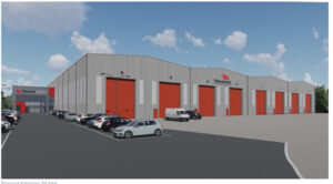 Omagh facility expansion rendering