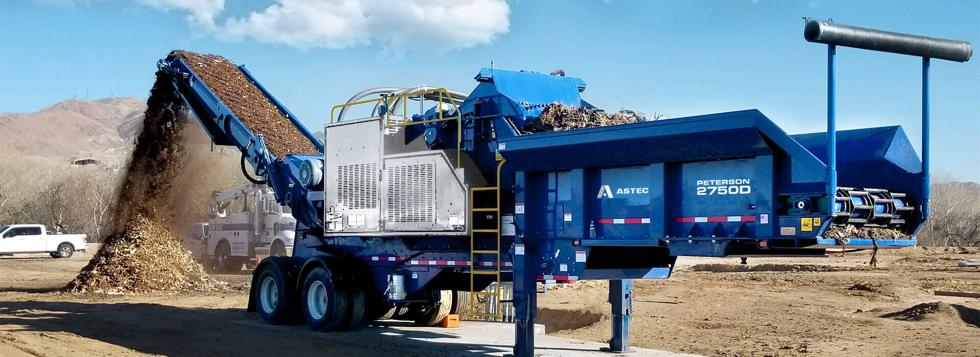 Peterson 2750D Electric Horizontal Grinder