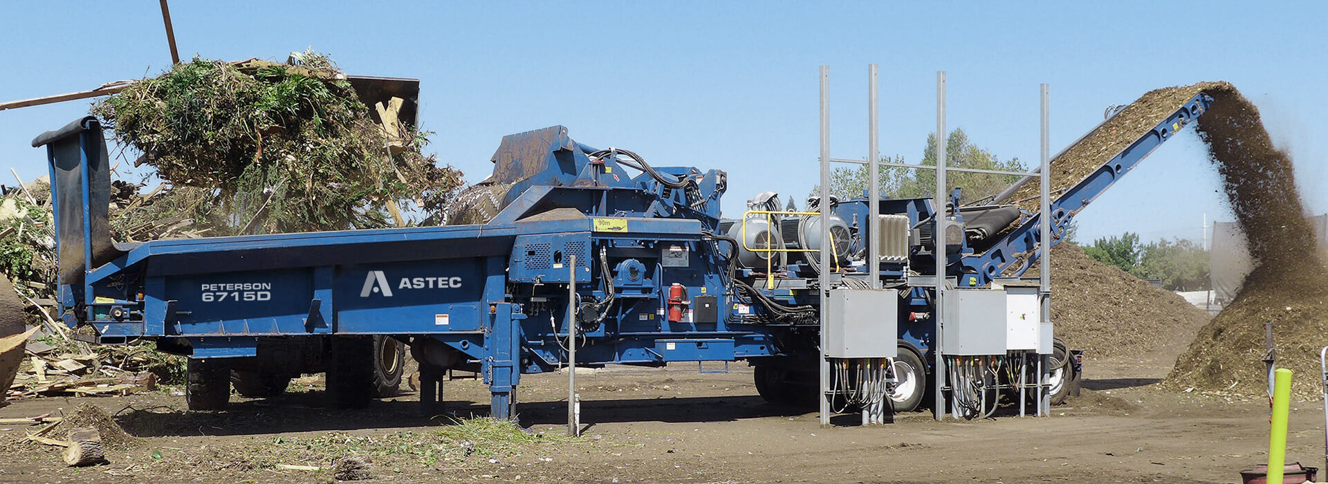 Peterson 6750D Electric Horizontal Grinder