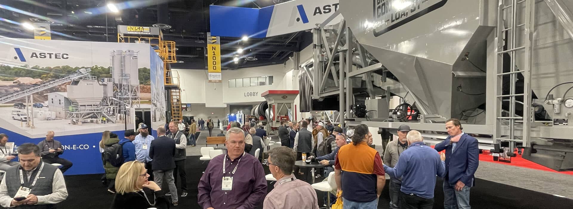 World of Concrete Show Floor