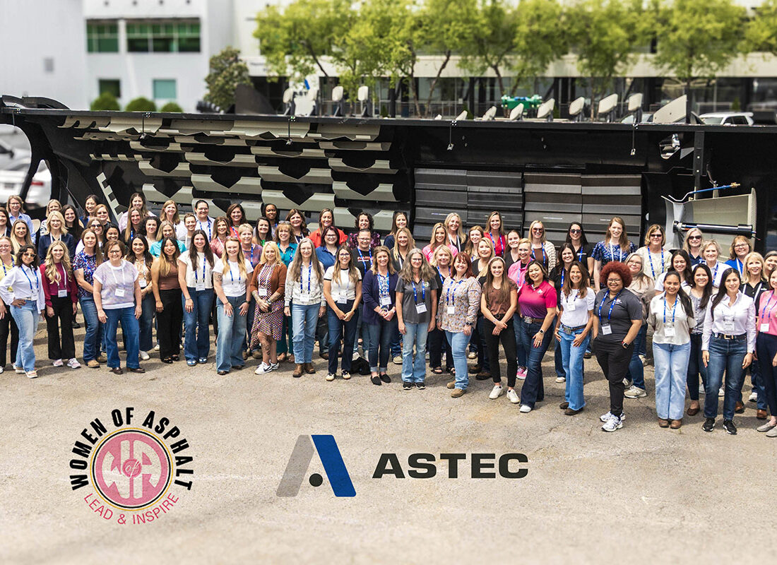 group photo of the women of asphalt attendees